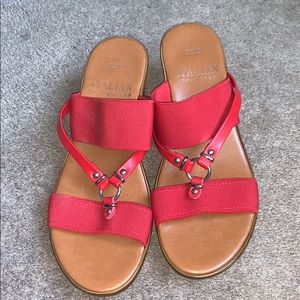 Italian Shoemakers Wedge Sandals